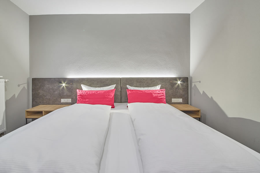 Zimmer 101 kleines Deluxe Doppelzimmer