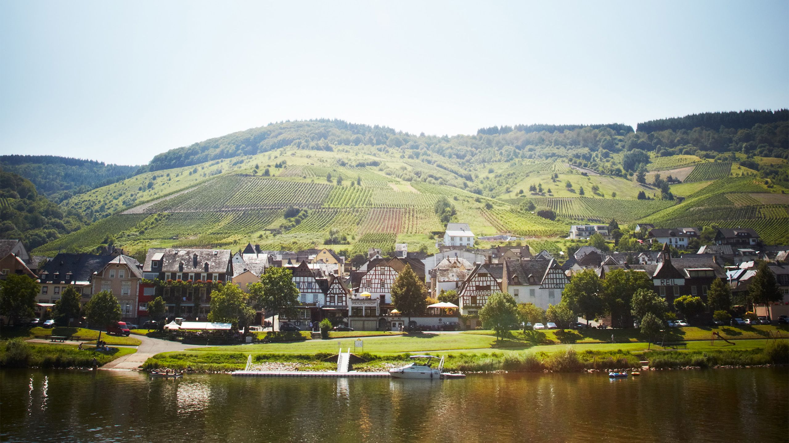 Hotel Reiler Hof mit Moselblick
