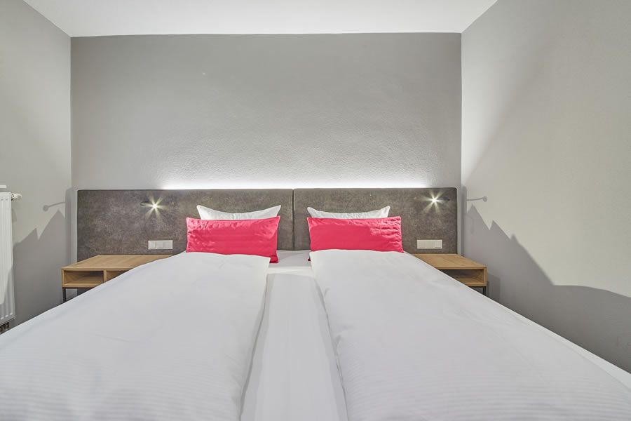 Zimmer 101 kleines Deluxe Doppelzimmer